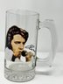 Vintage Elvis Presley Beer Glass