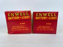 Lot Of Two Enwell Battery Lights - New Old Stock
