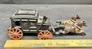 Cast Iron Stage Coach Toy