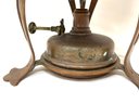 Antique 1907 Jos Heinrichs Of Paris & New York Copper Kettle Percolator, Stand & Burner