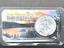 2001 Uncirculated American Eagle Walking Liberty Silver Dollar
