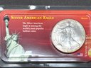 2002 Uncirculated Silver American Eagle Walking Liberty Silver Dollar
