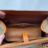 Vintage Dooney And Bourke Leather Handbag