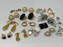Huge Costume Jewelry Lot Signed Napier Monet & More Screw Backs Clips
