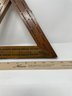 Vintage Triangular Cribbage Board Very Unique