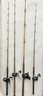 Lot Of 4 Penn Fishing Poles And Reels High End Nice