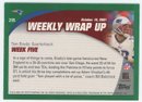 2002 Topps Weekly Wrap Up Tom Brady