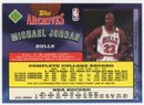 1992 Topps Archives Michael Jordan