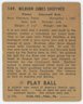 1940 Play Ball Pinky Shoffner
