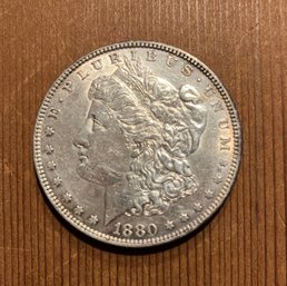 1880 Morgan Silver Dollar  (A4)