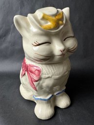 Vintage Shawnee Puss N' Boots Ceramic Cat Cookie Jar