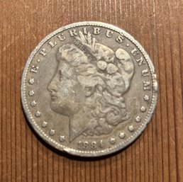 1884 Morgan Silver Dollar  (A8)