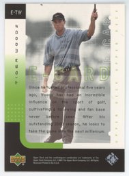 2001 Upper Deck E-Card Tiger Woods Rookie