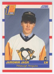 1990 Score Jaromir Jagr Rookie