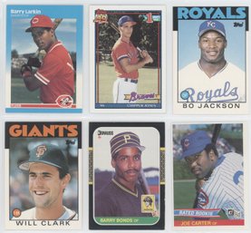 1980s Baseball Rookie Card Lot