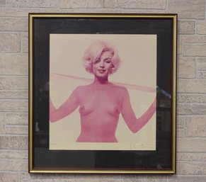Marilyn Monroe 'The Last Sitting' Signed Bert Stern