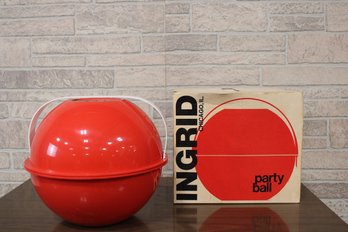 Vintage Ingrid Party Ball Set In Original Box