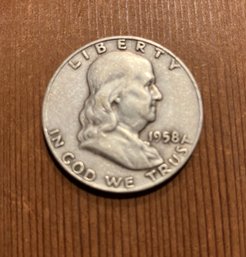 1958 Franklin Half Dollar (A15)