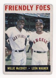 1964 Topps Friendly Foes W/ Willie McCovey