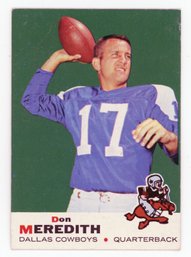 1969 Topps Don Meredith