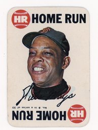 1968 Topps Game Willie Mays