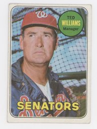 1969 Topps Ted Williams