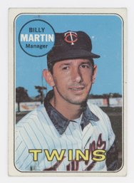 1969 Topps Billy Martin