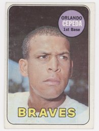 1969 Topps Orlando Cepeda