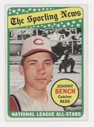 1969 Topps Johnny Bench All Star