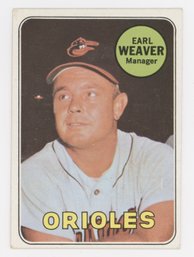 1969 Topps #516 Earl Weaver