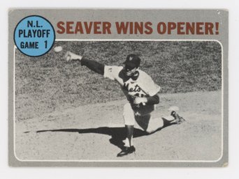 1970 Topps Tom Seaver Wins Opener!