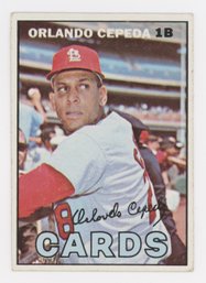 1967 Topps Orlando Cepeda