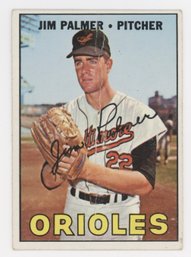 1967 Topps Jim Palmer Second Year