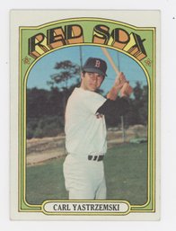 1972 Topps Carl Yastrzemski