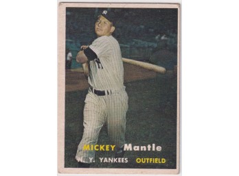 1957 Topps Mickey Mantle