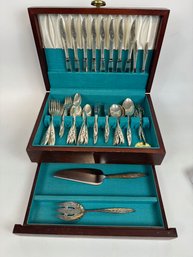 Sterling Silver Flatware Set In Box (63.4oz) Not Including Handles