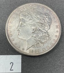 1889 Morgan Silver Dollar (2)