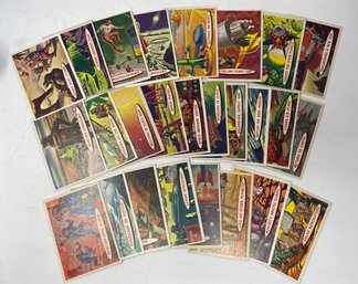 Huge Lot Of 1957 Topps Space Cards