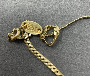 Vintage Dior Gold Fill Chain