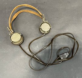 Vintage Western Electric 194w Headphones As Is