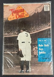 1965 Babe Ruth Treasure Chest Comic Book