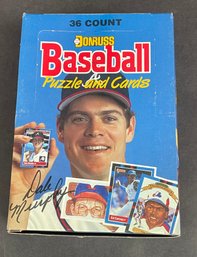 Full 1988 Donruss Wax Box Baseball Cards