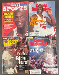 Vintage Michael Jordan Magazine Lot