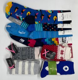 Brand New Novelty Socks Kate Spade Happy Socks & More
