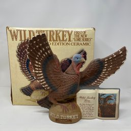 Vintage Wild Turkey Decanter W/box
