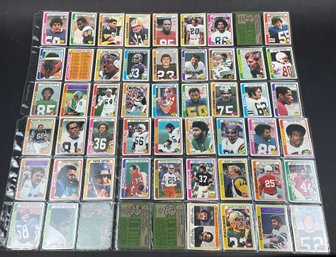 Estate Fresh Lot Of 1970s 1980s Football Cards Including Walter Payton & Others  (6)