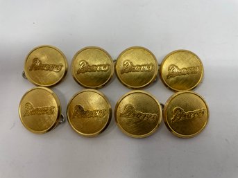 Vintage Atlanta Braves Brass Buttons