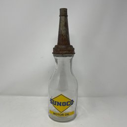 Sunoco Oil Bottle Advertising