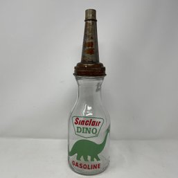 Sinclair Dino Gasoline Oil Bottle Advertising