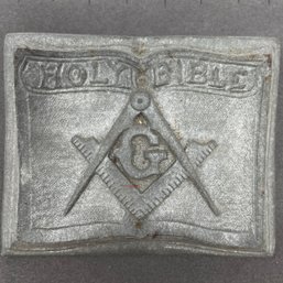 Vintage Masons Masonic Paperweight